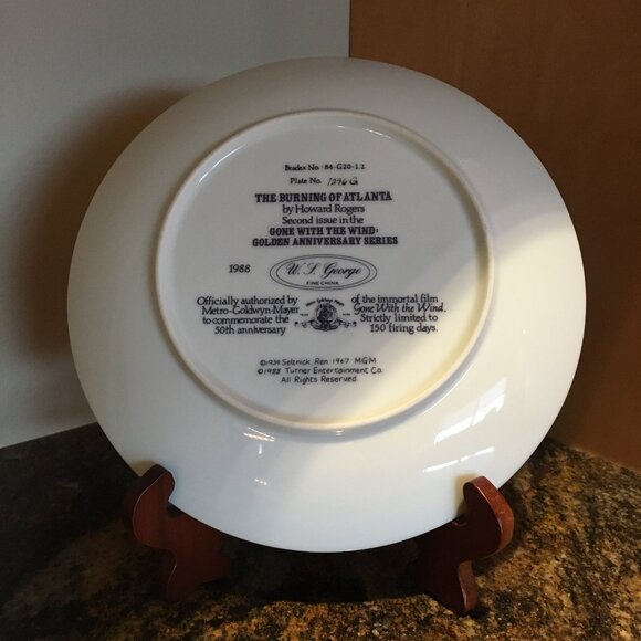 2/40 Gone With the Wind Golden Anniversary 'Burning of Atlanta' Howard Rogers - Picture 4 of 7